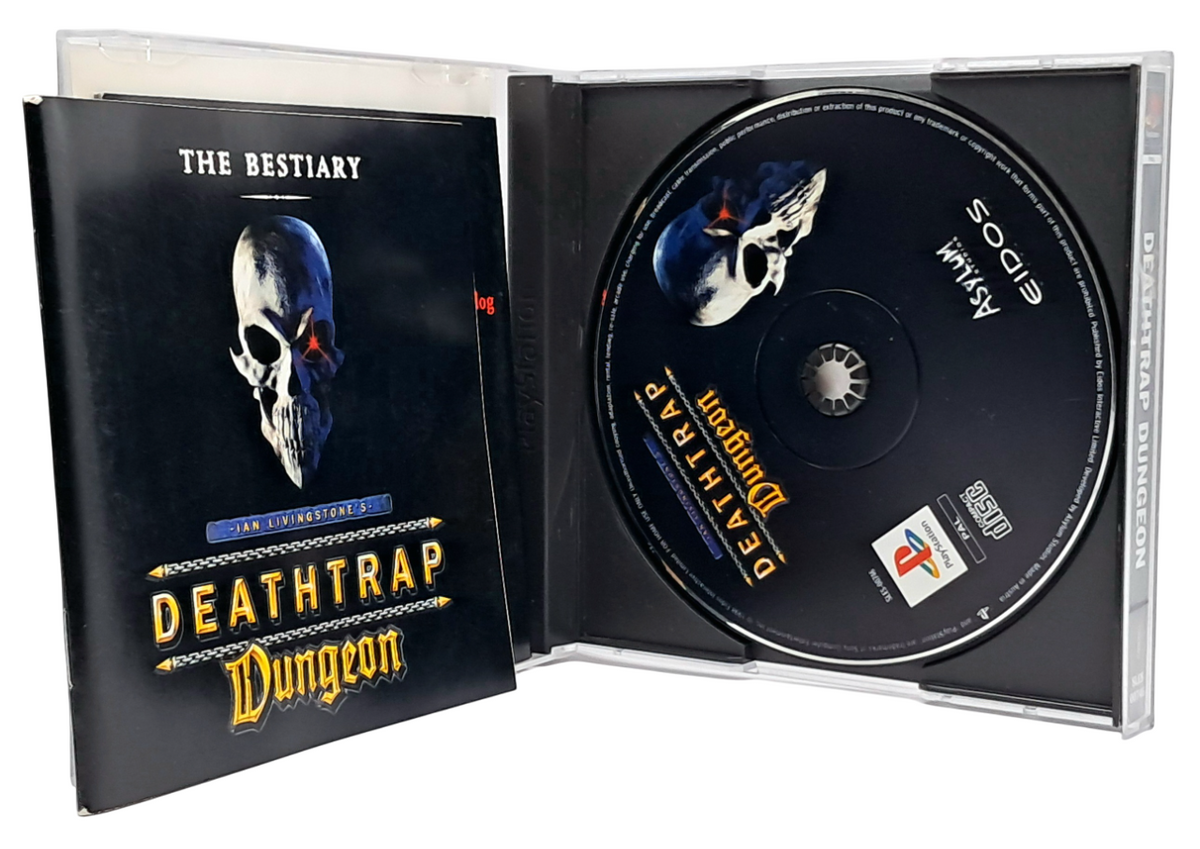 DEATHTRAP DUNGEON SPIEL FÜR PS1 (Gebraucht) in Hägendorf für CHF 25 DEATHTRAP DUNGEON SPIEL FÜR PS1 (Gebraucht) in Hägendorf für CHF 25