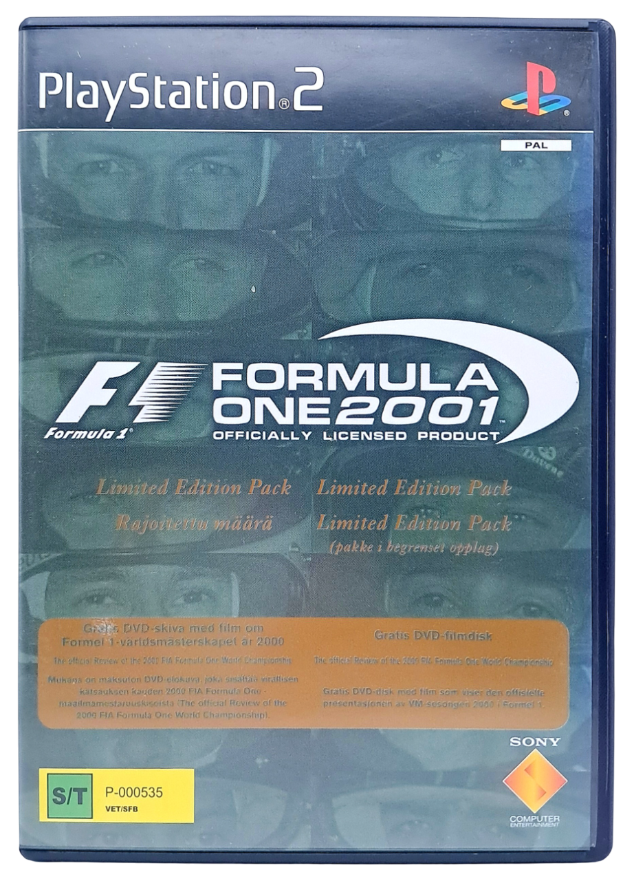 F1 / Formula One 2001 - Playstation 2 spill (PS2)