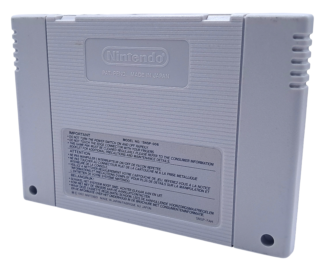 Donkey kong country (Signert av Kevin Bayliss og David Wise) - Super nintendo entertainment system spill (snes)