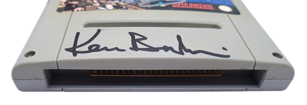 Donkey kong country 2 (Signert av Kevin Bayliss og David Wise) - Super nintendo entertainment system spill (snes)