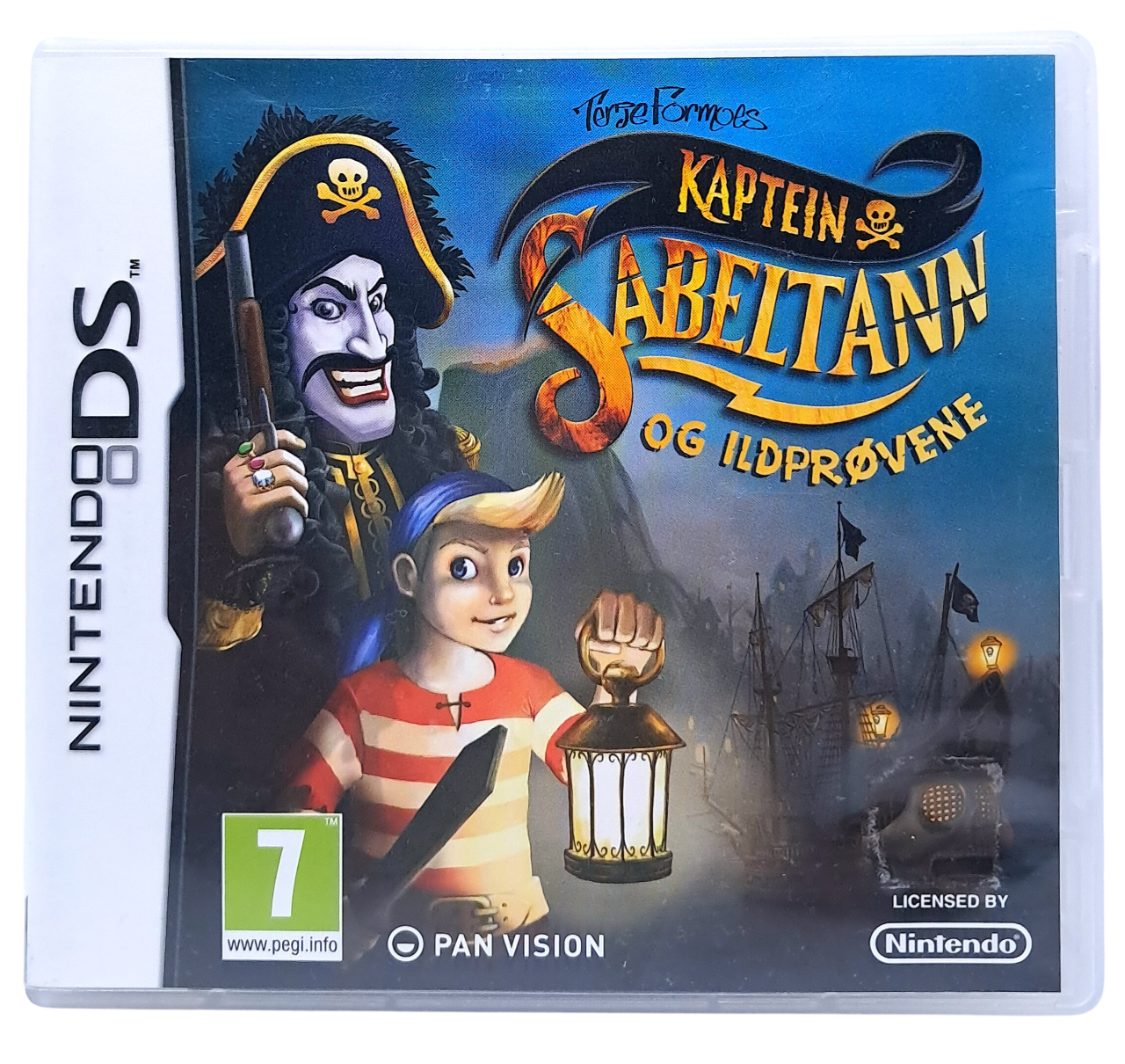 Kaptein sabeltann og ildprøvene - Nintendo DS spill