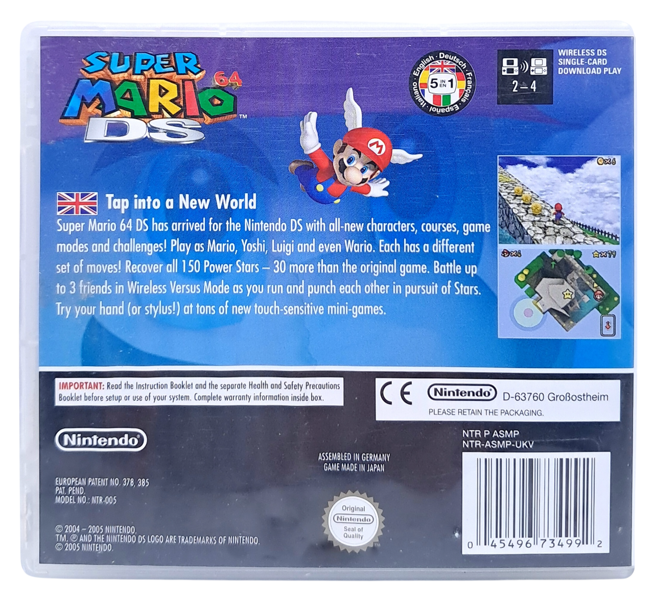 Super mario 64 DS - Nintendo DS spill