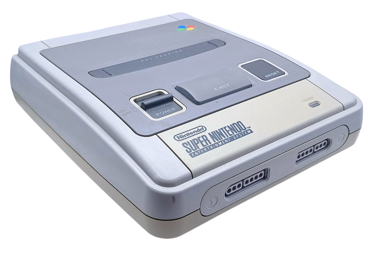 Original super nintendo entertainment system konsoll (SNES) 16-Bit