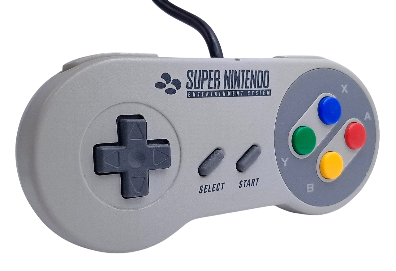 Original super nintendo entertainment system konsoll (SNES) 16-Bit