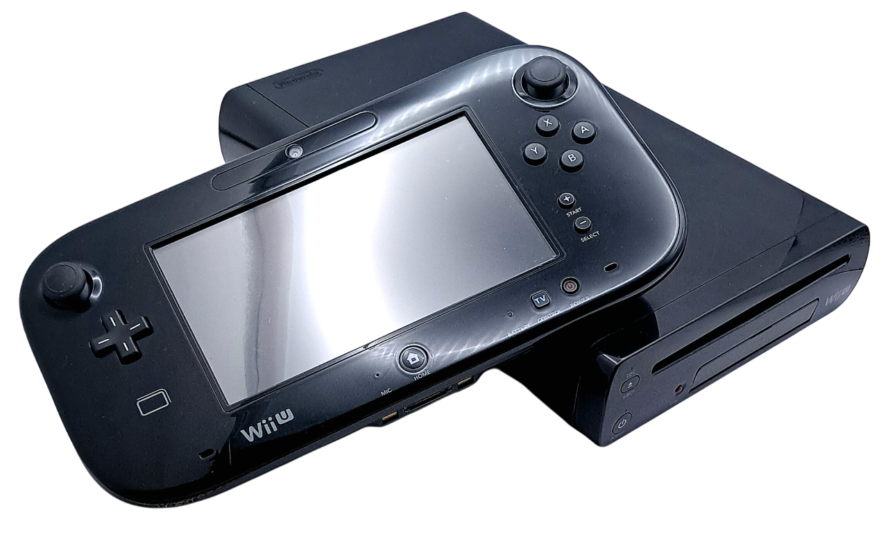 Original svart Nintendo Wii U konsoll (32 GB)