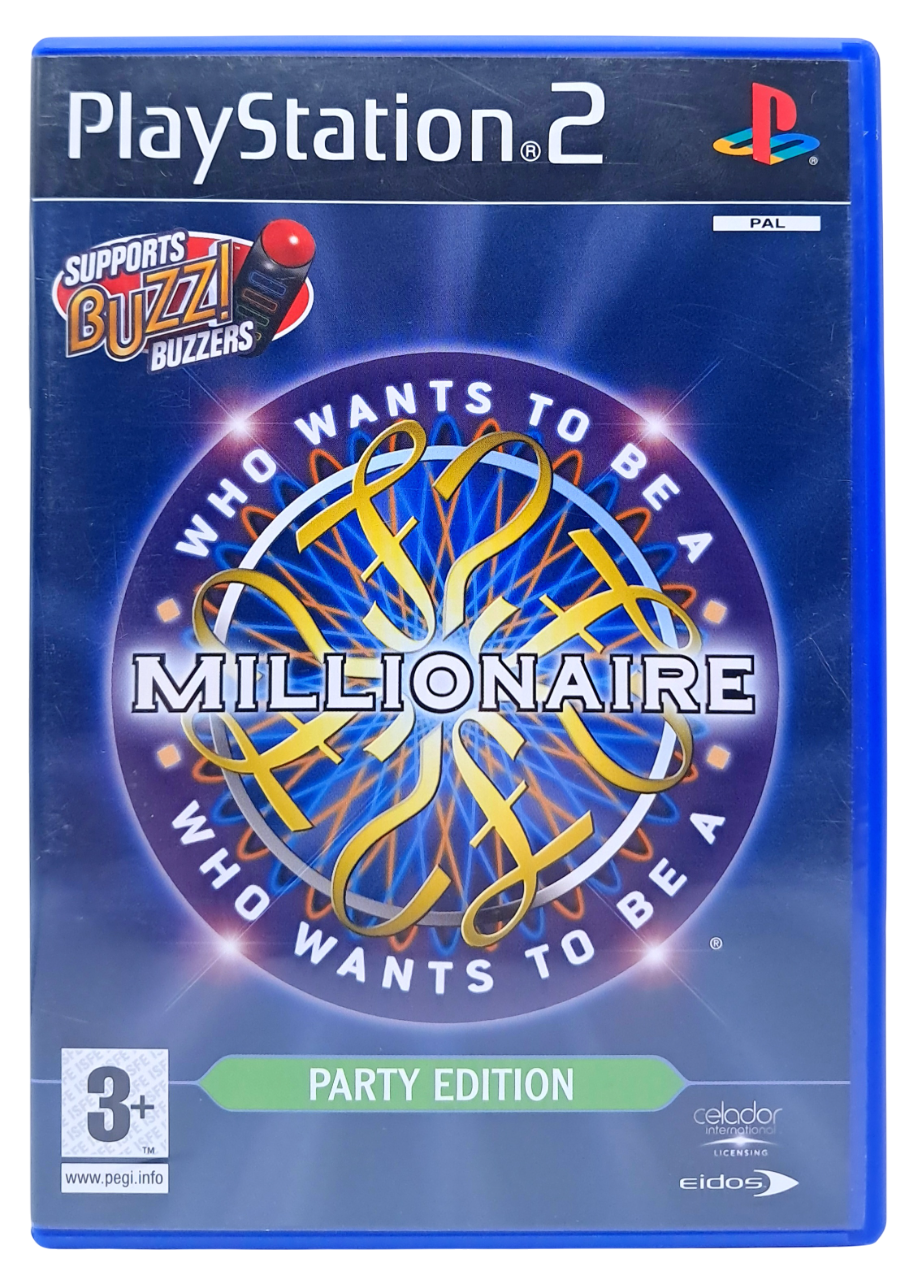 Who wants to be a millionaire (party edition) - Playstation 2 spill (PS2)