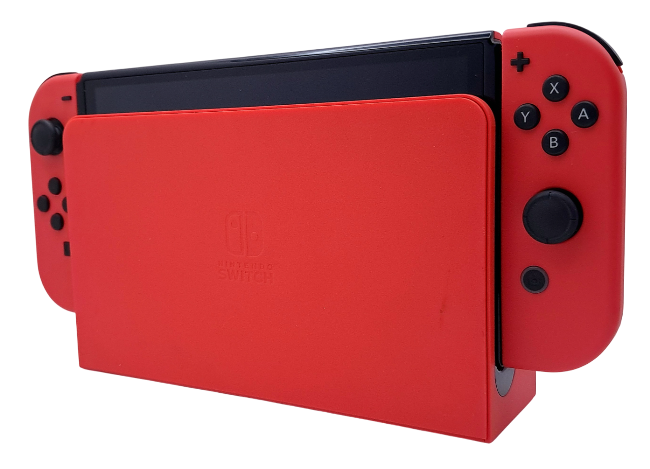 Nintendo Switch OLED (Mario Red Edition) - Nintendo håndholdt konsoll (brukt)