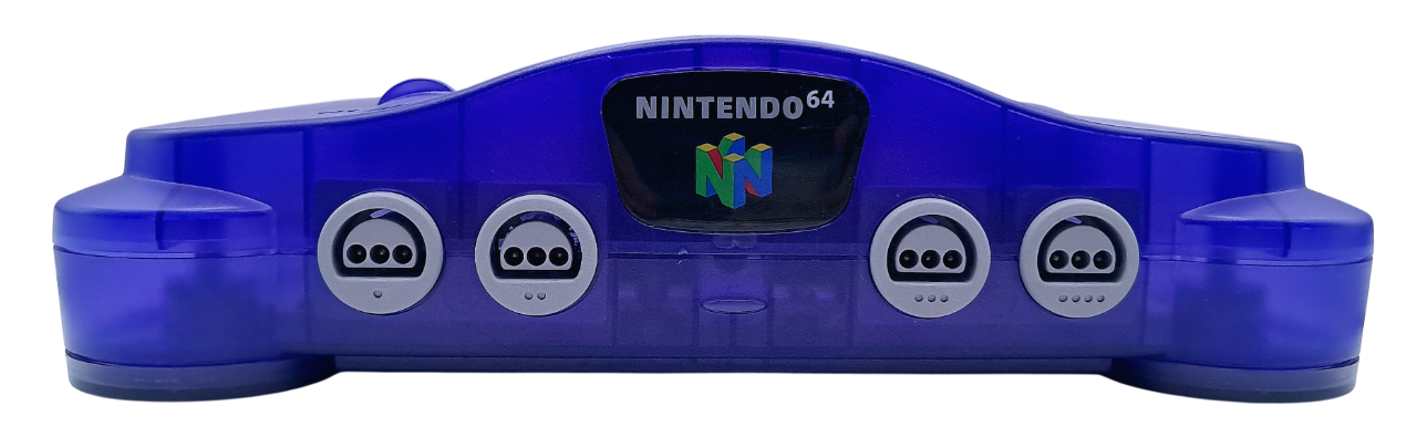 Original purple grape / lilla funtastic nintendo 64 konsoll (N64) (Med jungle pak)