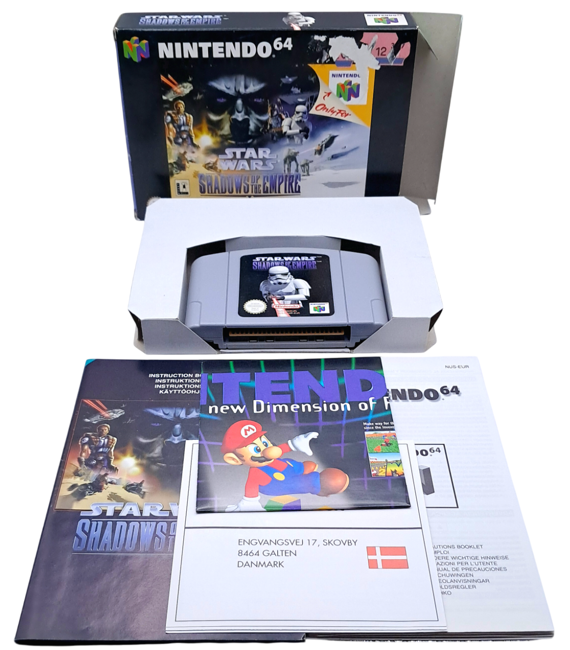 Star wars - Shadows of the empire (komplett i eske - CIB) - Nintendo 64 spill (N64)