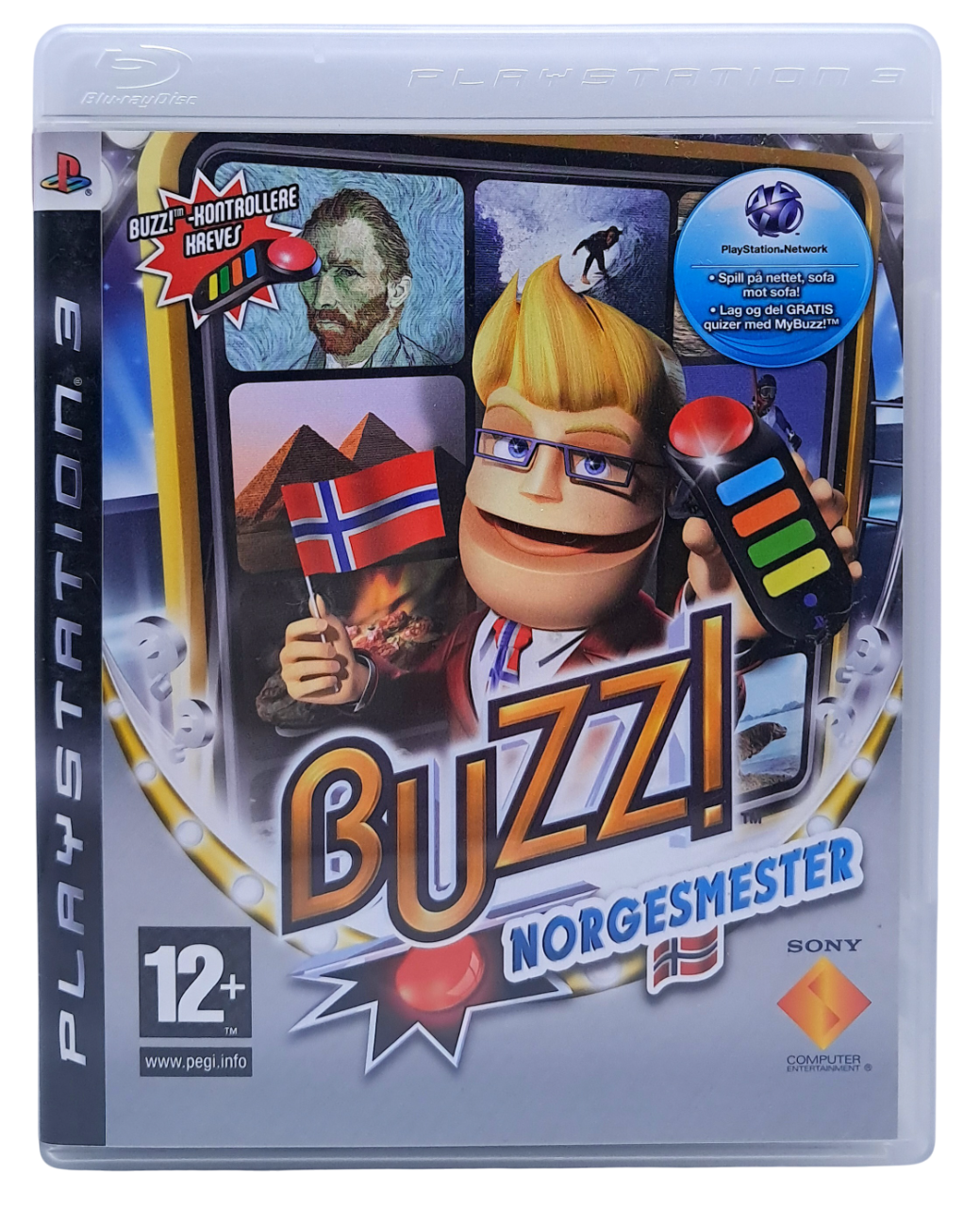 Buzz! - Norgesmester - Playstation 3 spill (ps3)