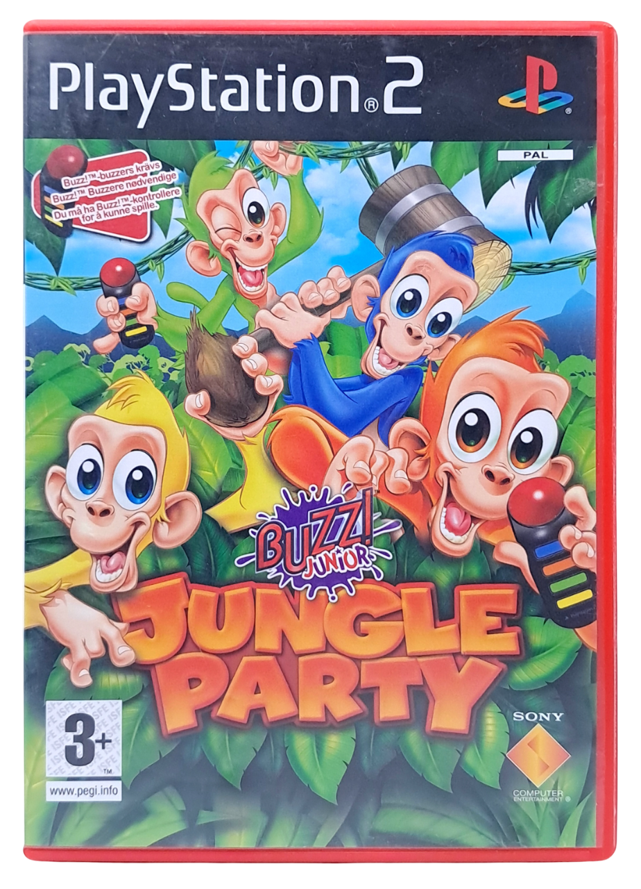 Buzz junior - Jungle party - Playstation 2 spill (PS2)