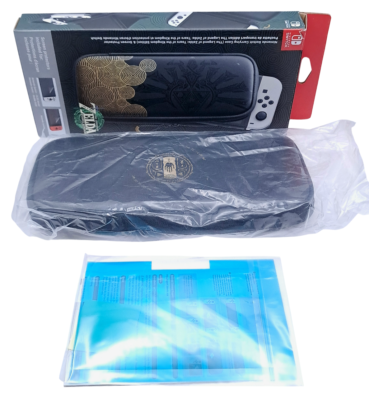 Nintendo Switch bæreveske – The Legend of Zelda: Tears of the Kingdom Edition - Nintendo switch tilbehør