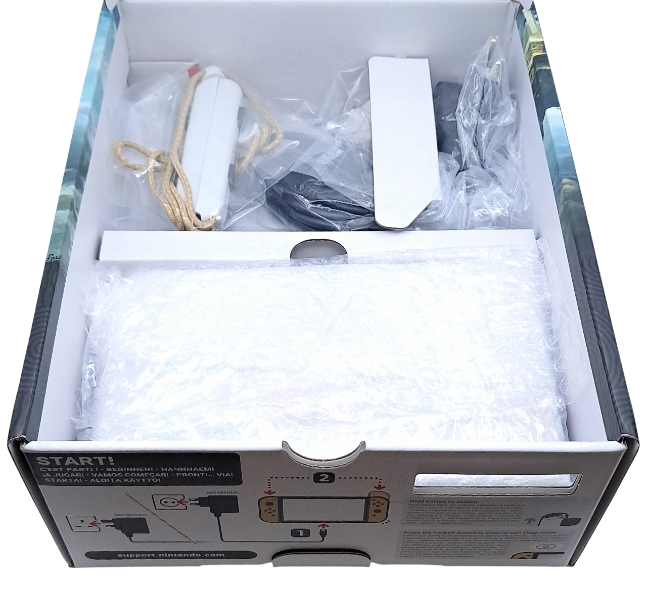 Nintendo Switch OLED – The Legend of Zelda: Tears of the Kingdom Edition - Nintendo håndholdt konsoll (brukt)