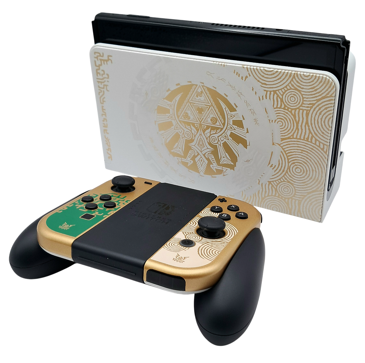 Nintendo Switch OLED – The Legend of Zelda: Tears of the Kingdom Edition - Nintendo håndholdt konsoll (brukt)