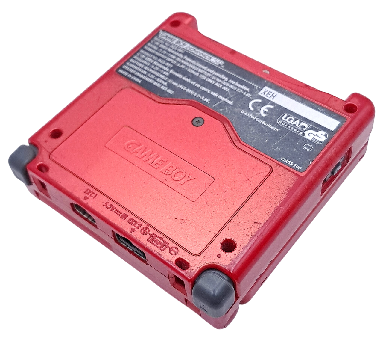 Nintendo Game Boy Advance SP – Pokémon Groudon Limited Edition - Nintendo håndholdt konsoll (GBA)