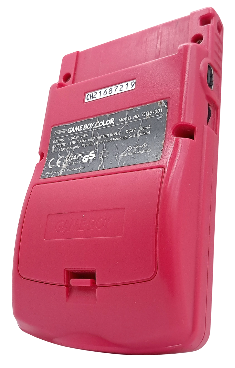 Original rød / red gameboy color - Nintendo håndholdt konsoll (GBC)