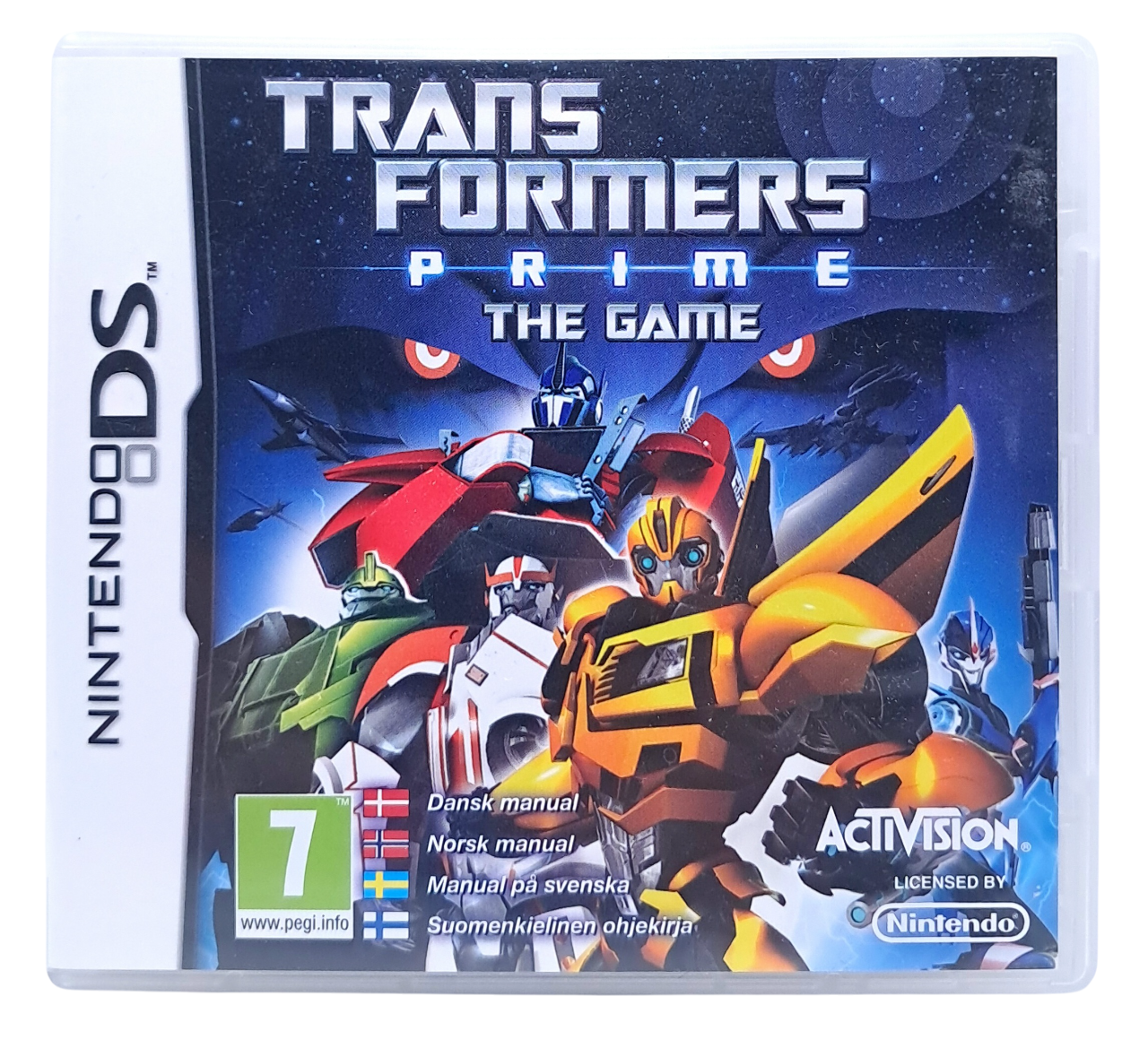 Transformers prime - The game – Nintendo DS spill