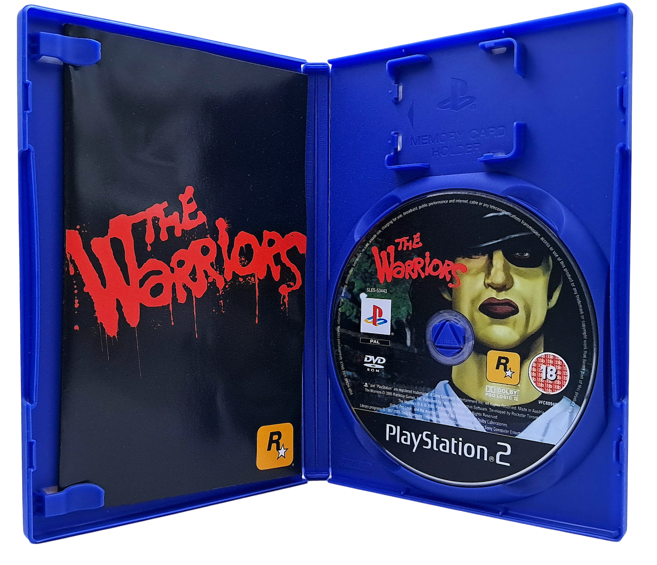 The warriors - Playstation 2 spill (PS2)