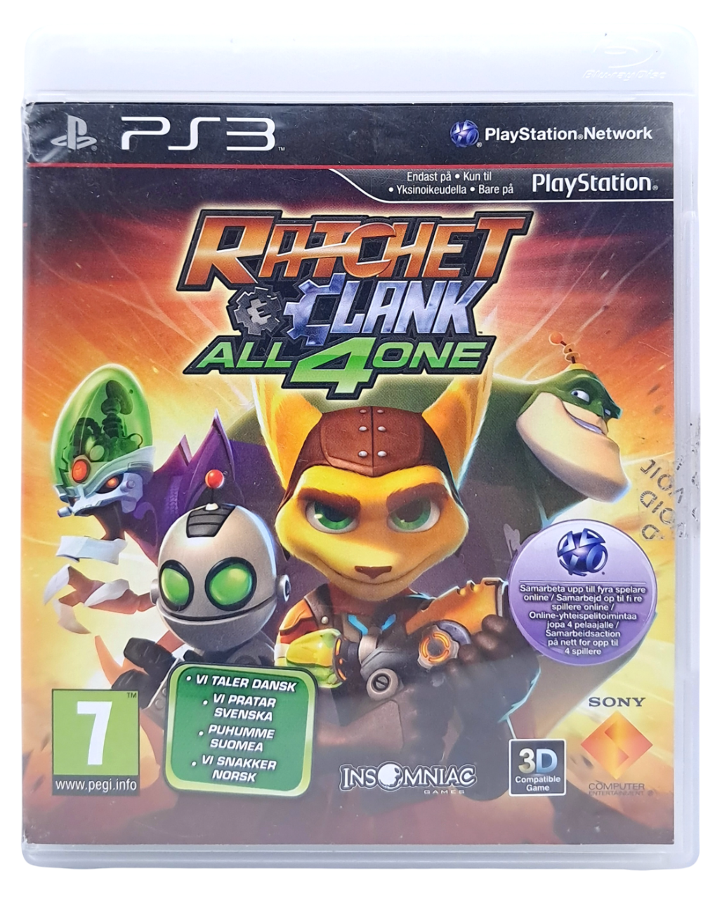 Ratchet & Clank - All 4 one - Playstation 3 spill (ps3)