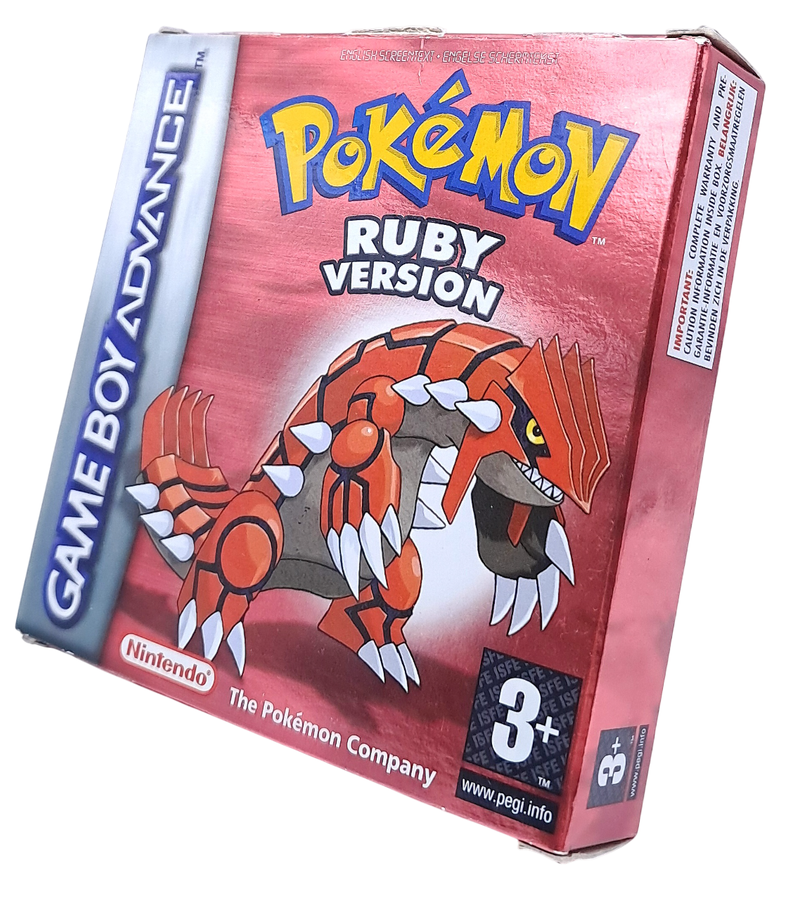 Pokemon - Ruby version (komplett i eske - CIB) - Nintendo GameBoy advance spill (GBA)