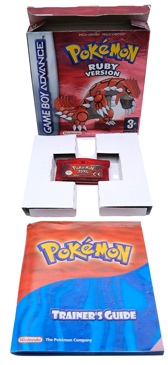 Pokemon - Ruby version (komplett i eske - CIB) - Nintendo GameBoy advance spill (GBA)