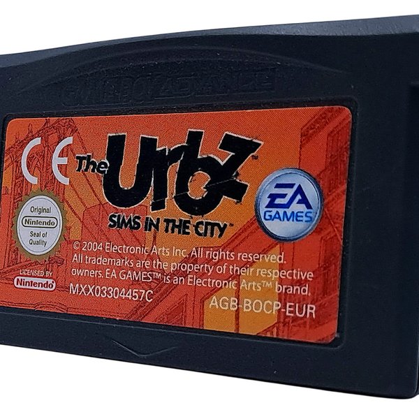 The urbz Sims in the city Nintendo Gameboy advance spill (GBA)