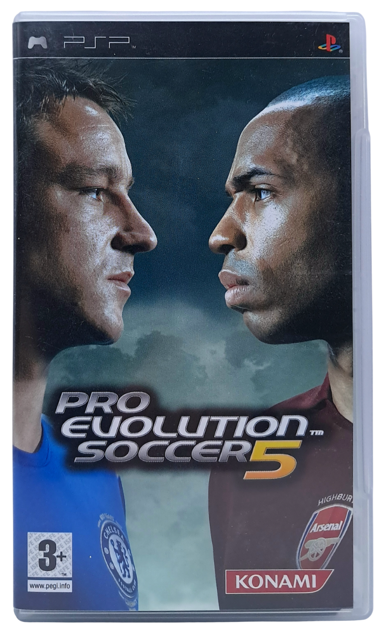 Pro evolution soccer 5 - Playstation portable spill (PSP)