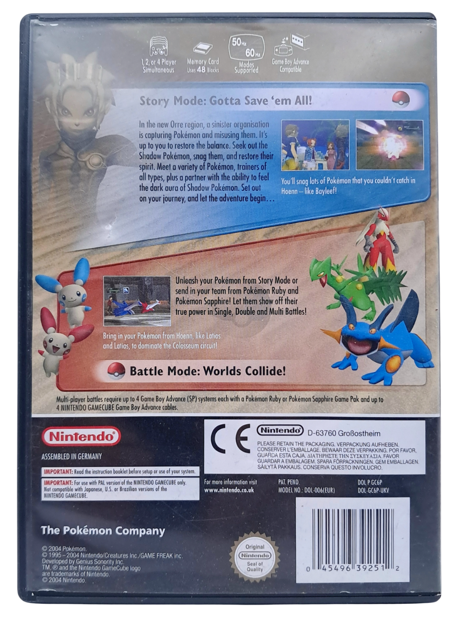 Pokémon Colosseum (inkl. memory card og Pokémon Box bonusdisk) (CIB) – Nintendo GameCube spill