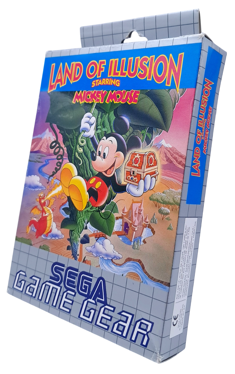Land of illusion starring Mickey Mouse (i eske) - Sega game gear spill