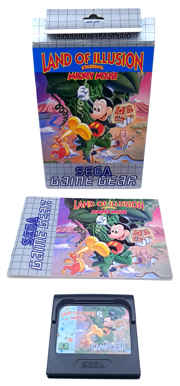 Land of illusion starring Mickey Mouse (i eske) - Sega game gear spill