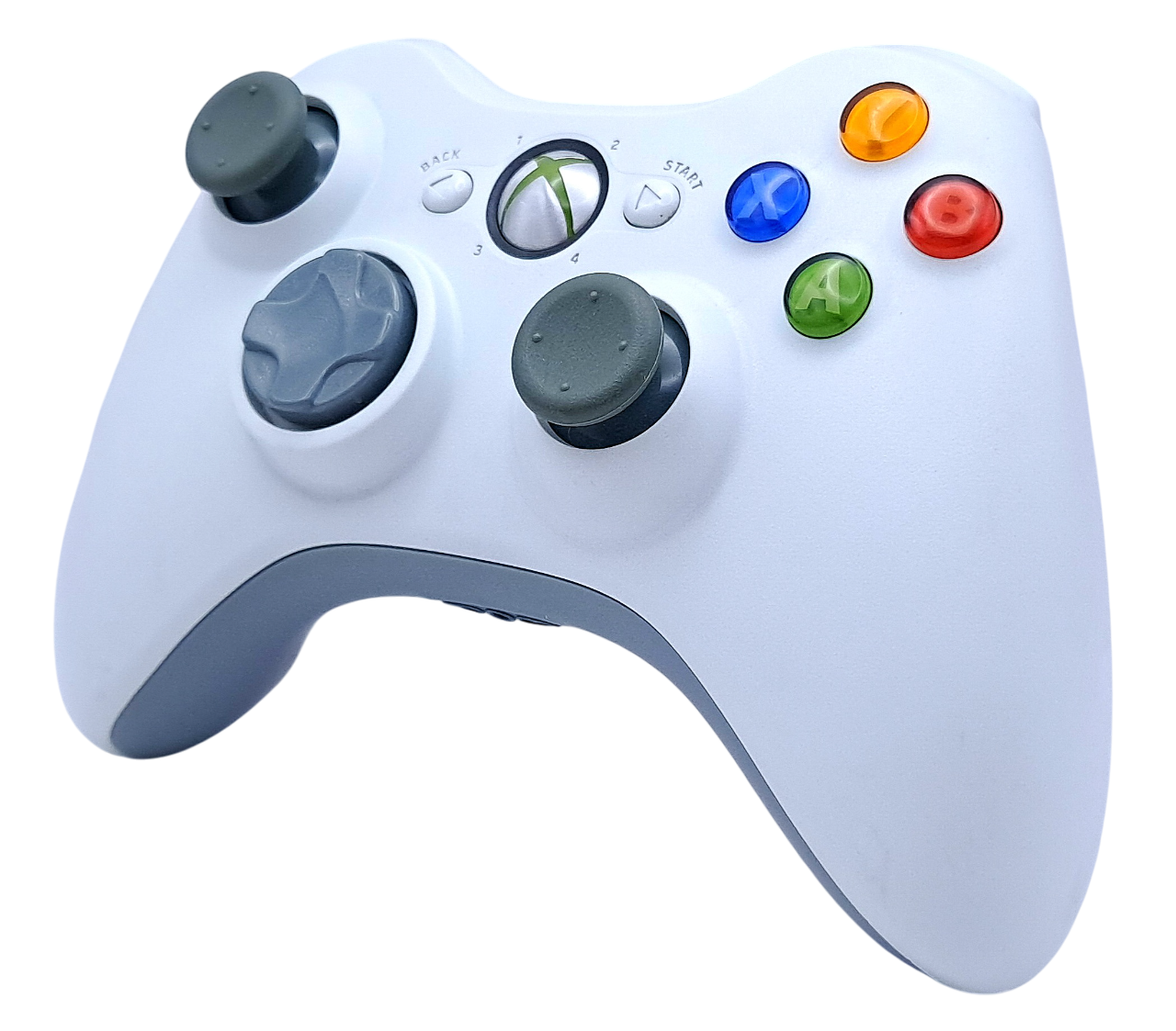 Original hvit Xbox 360 trådløs kontroller – Xbox 360 tilbehør