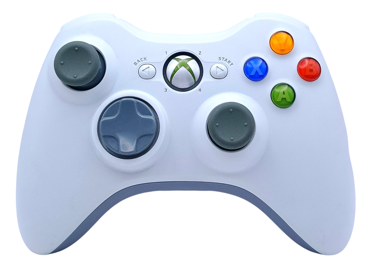 Original hvit Xbox 360 trådløs kontroller – Xbox 360 tilbehør