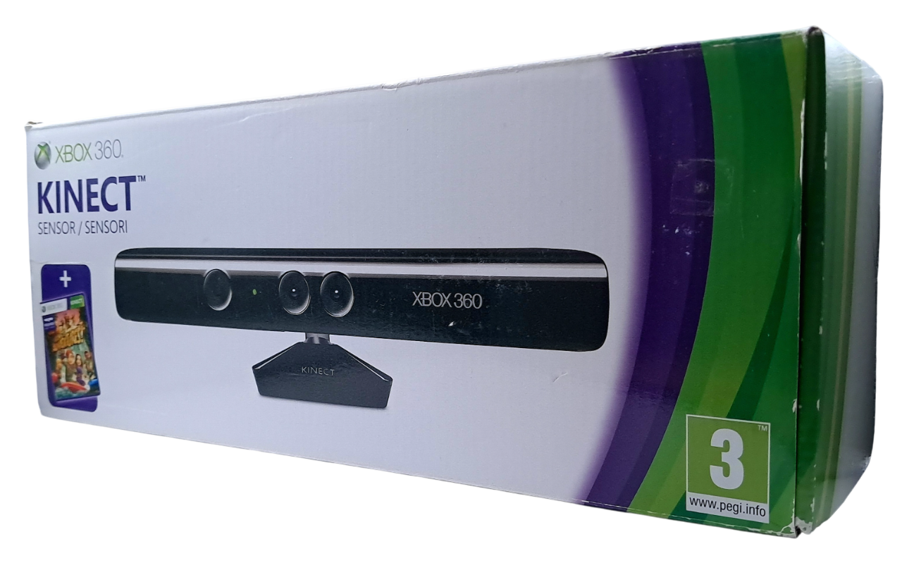 Original Microsoft Kinect Sensor med Kinect Adventures – Xbox 360 tilbehør