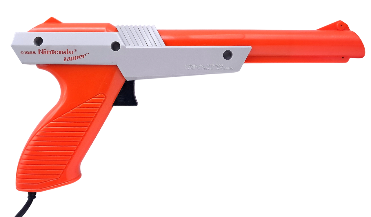 Original Nintendo Zapper Light Gun - Nintendo entertainment system tilbehør (NES)