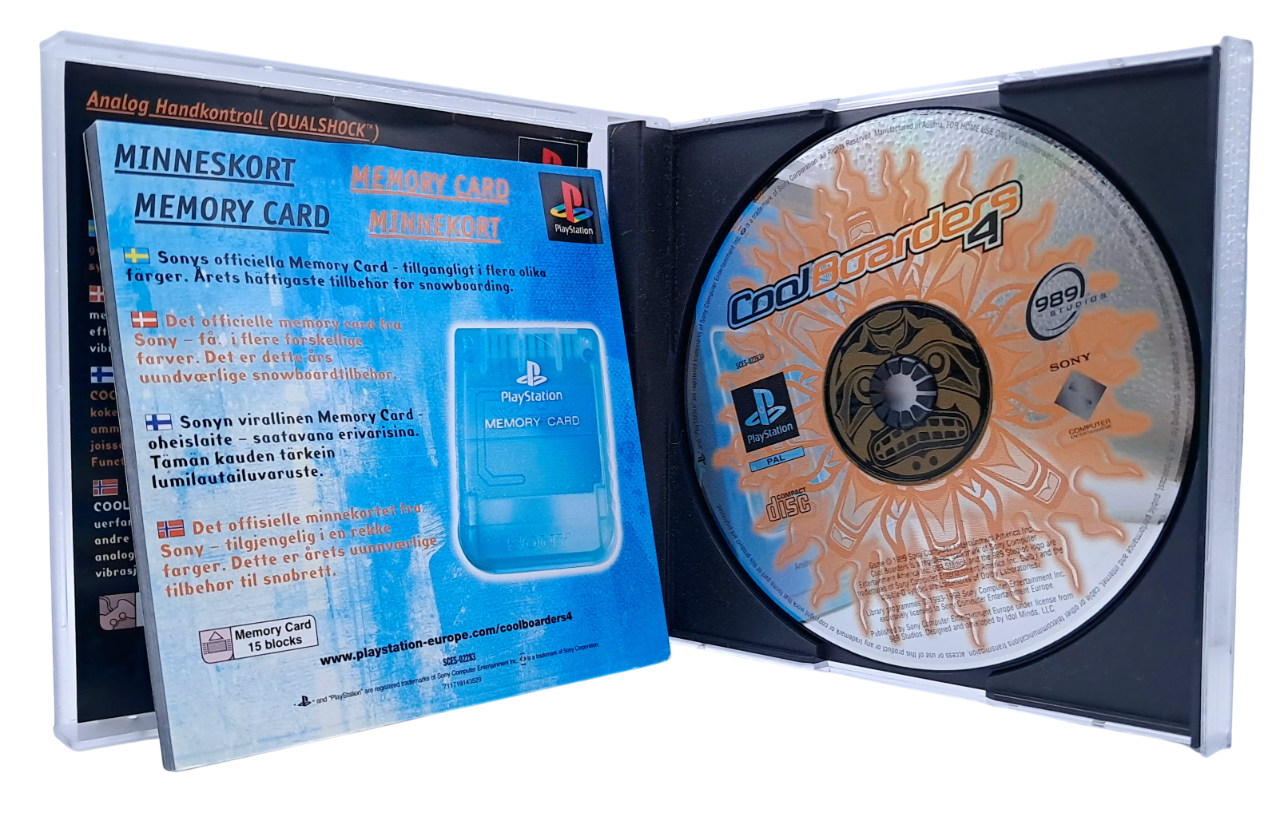 Gameplay-bilde fra Cool boarders 4 - Playstation 1 spill (PS1)