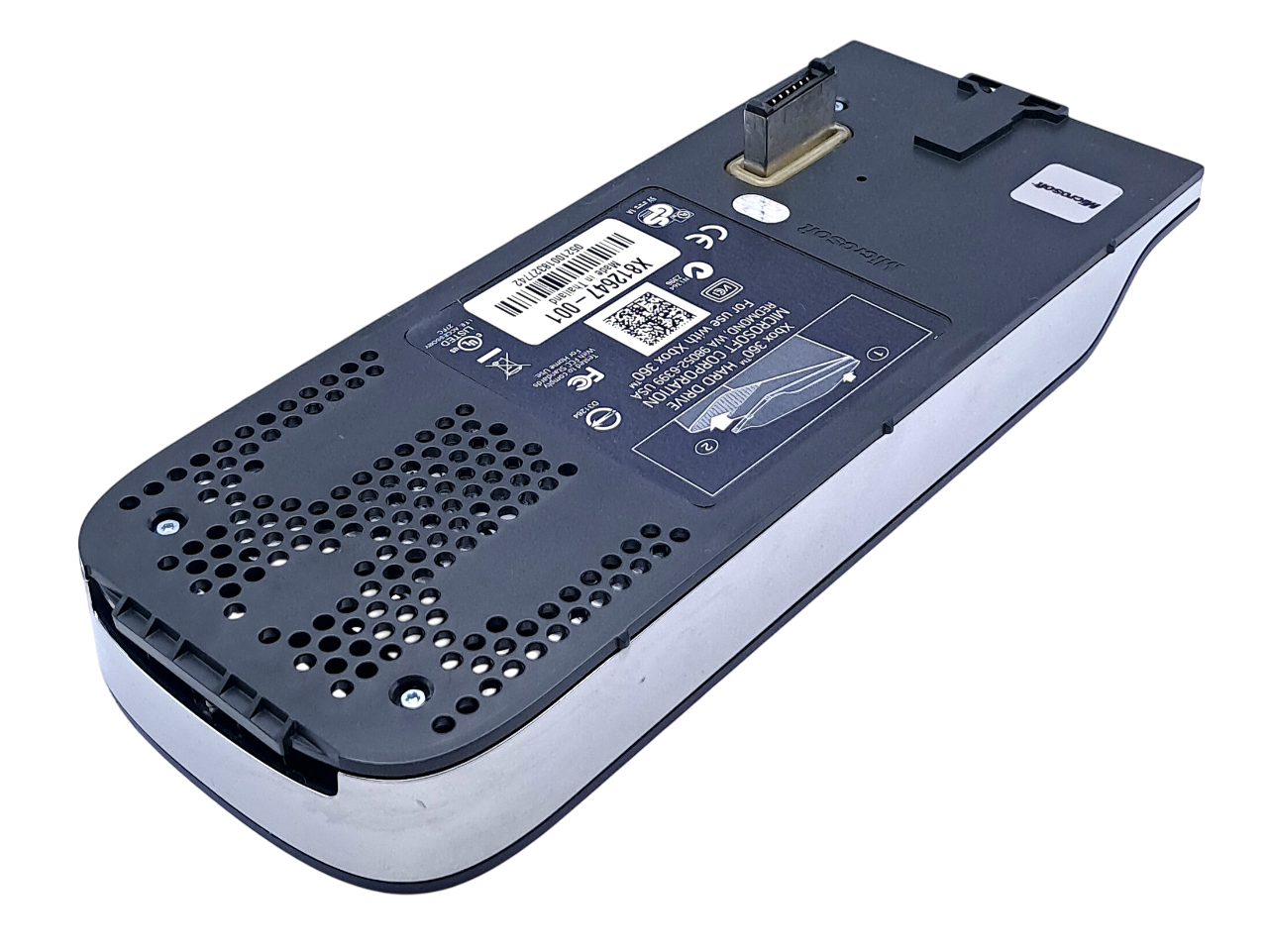 Original svart Microsoft 120GB harddisk til Xbox 360 (Fat-modellen) – Xbox 360 tilbehør