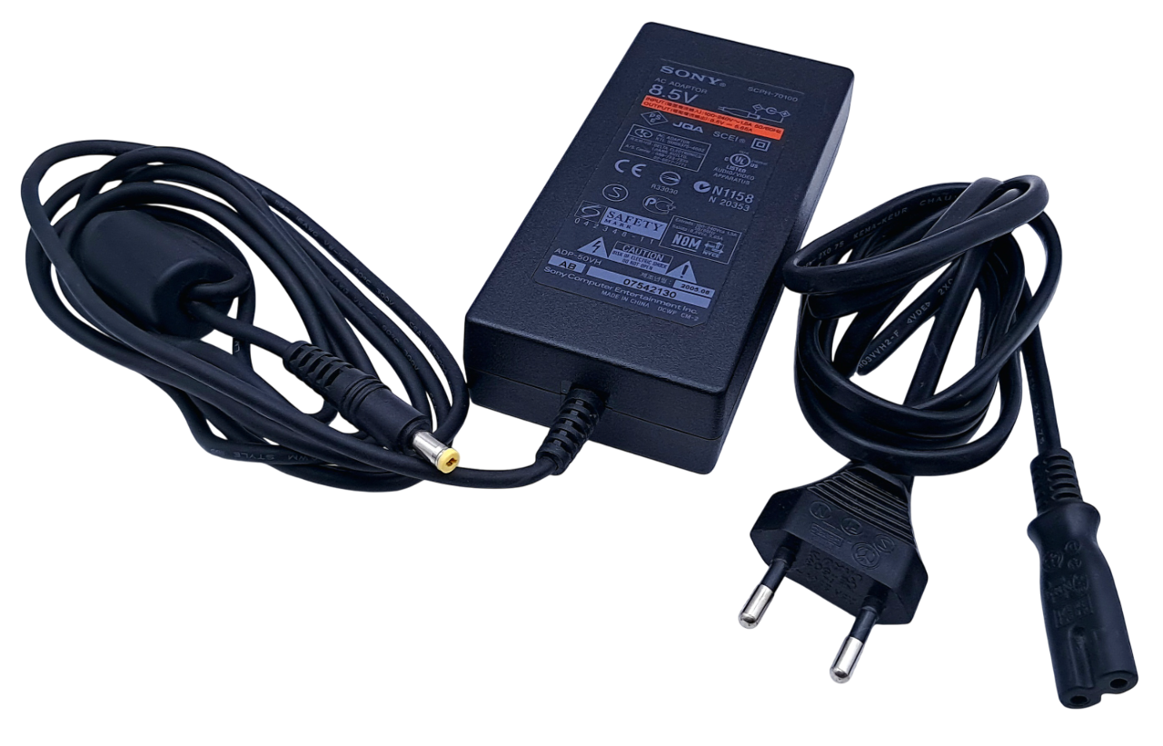 Original Sony Strømforsyning (SCPH-70100) – PlayStation 2 Slim tilbehør (ps2)