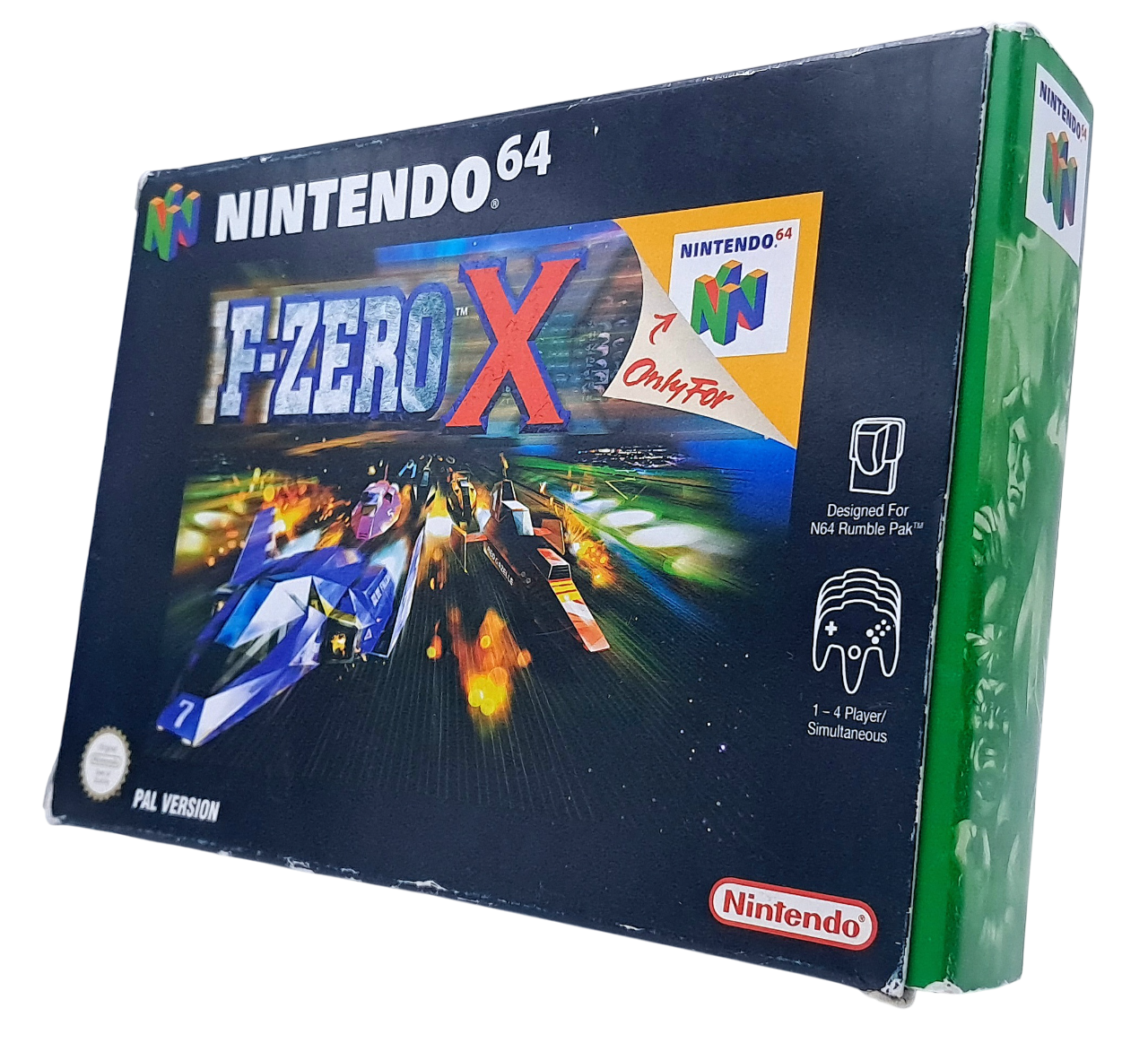 F-Zero X - Komplett i eske (CIB) - Nintendo 64 spill (N64)