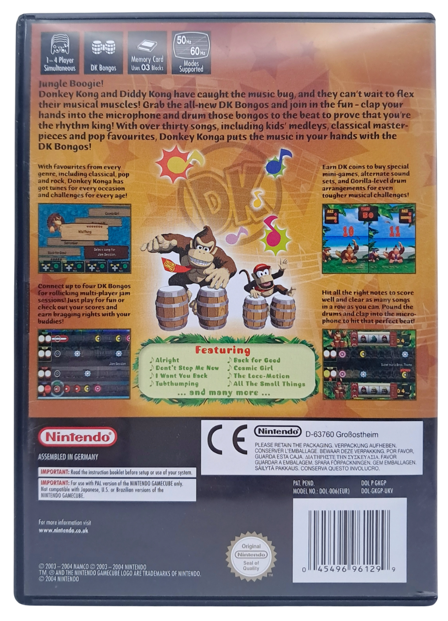 Donkey Konga - Nintendo Gamecube spill