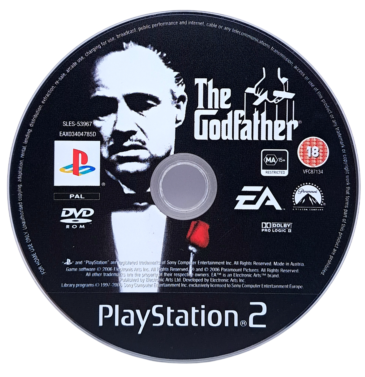 Gudfaren - Playstation 2 spill (PS2)