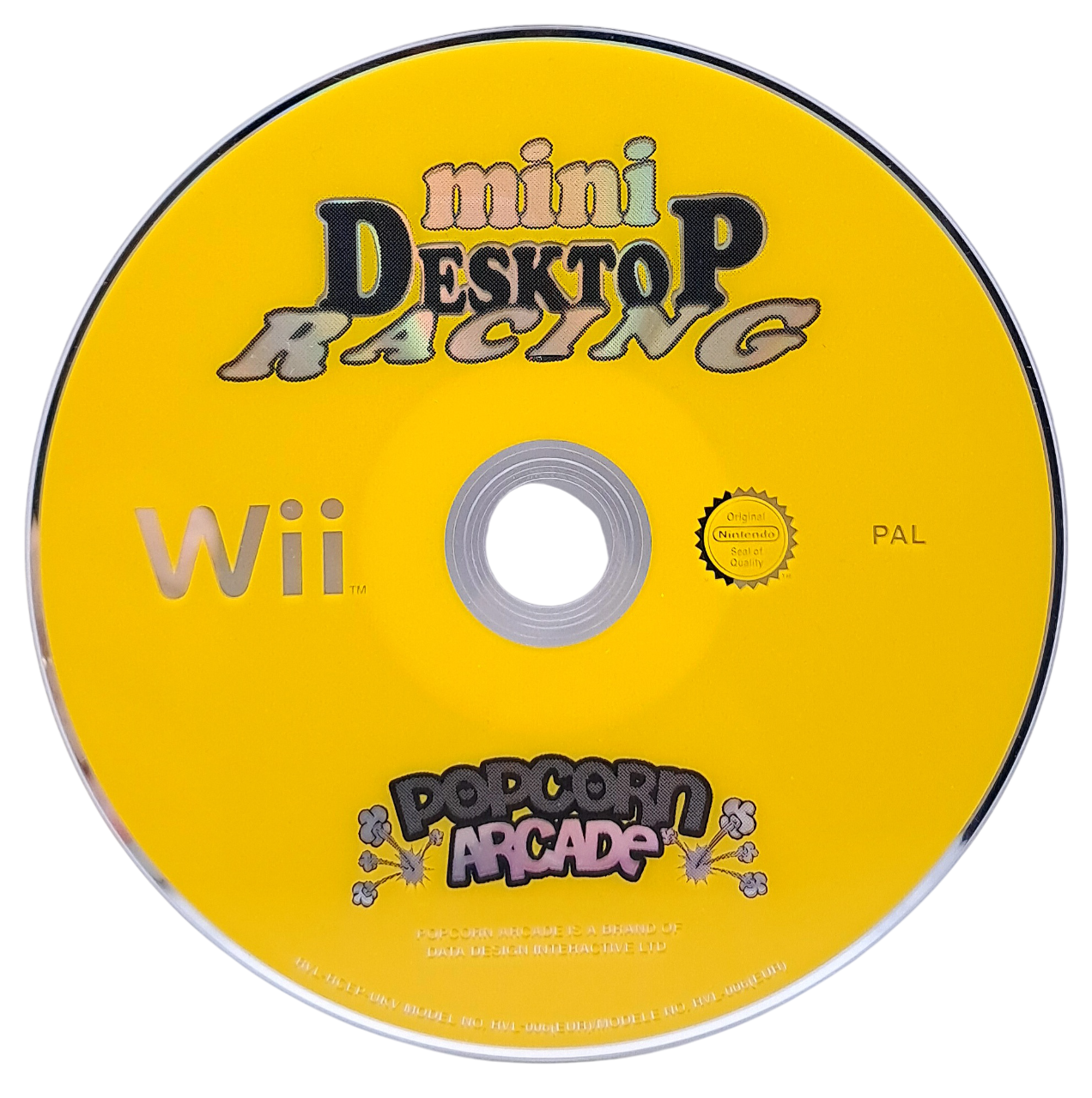 Gameplay-bilde fra Mini desktop racing - Nintendo Wii spill