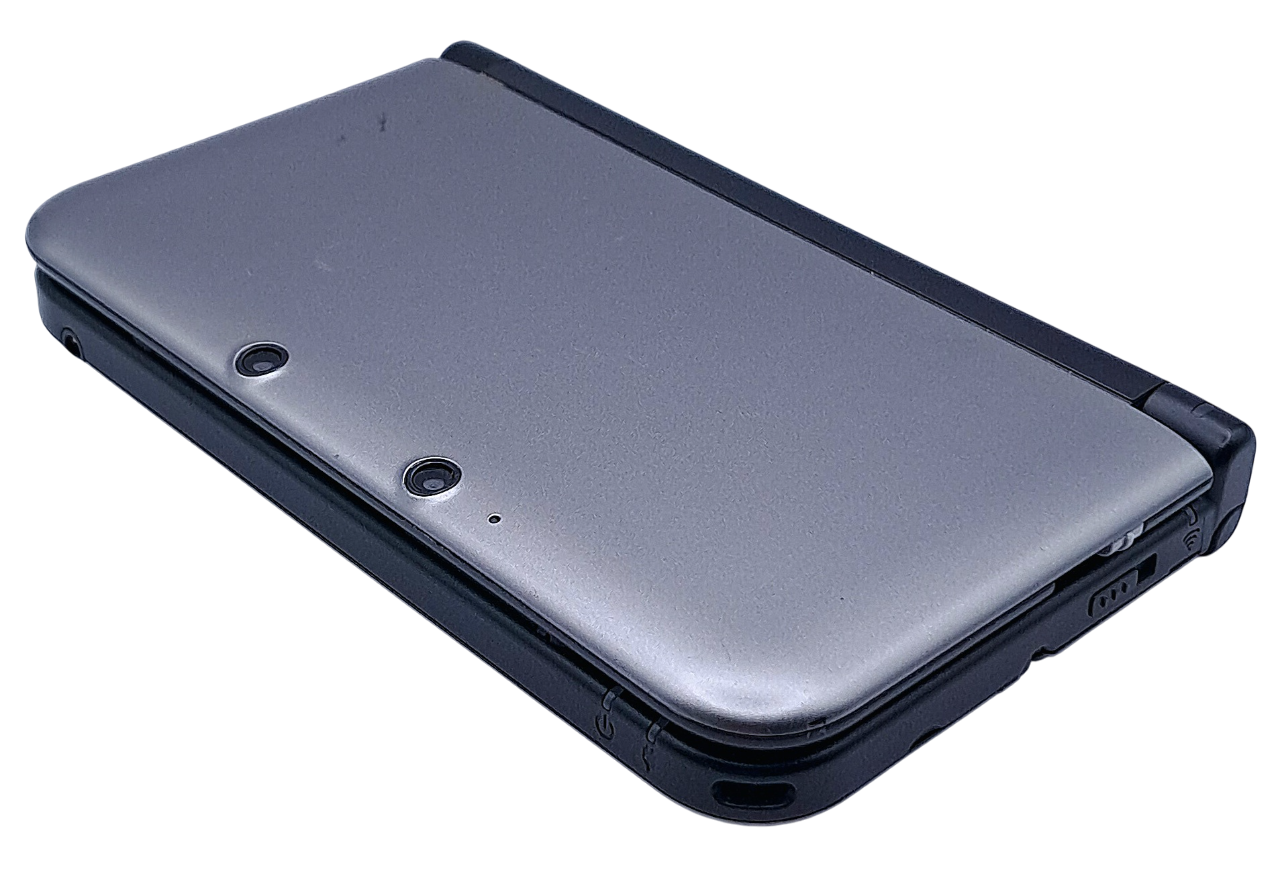 Grå Nintendo 3DS XL - inkl. strømadapter - Håndholdt konsoll