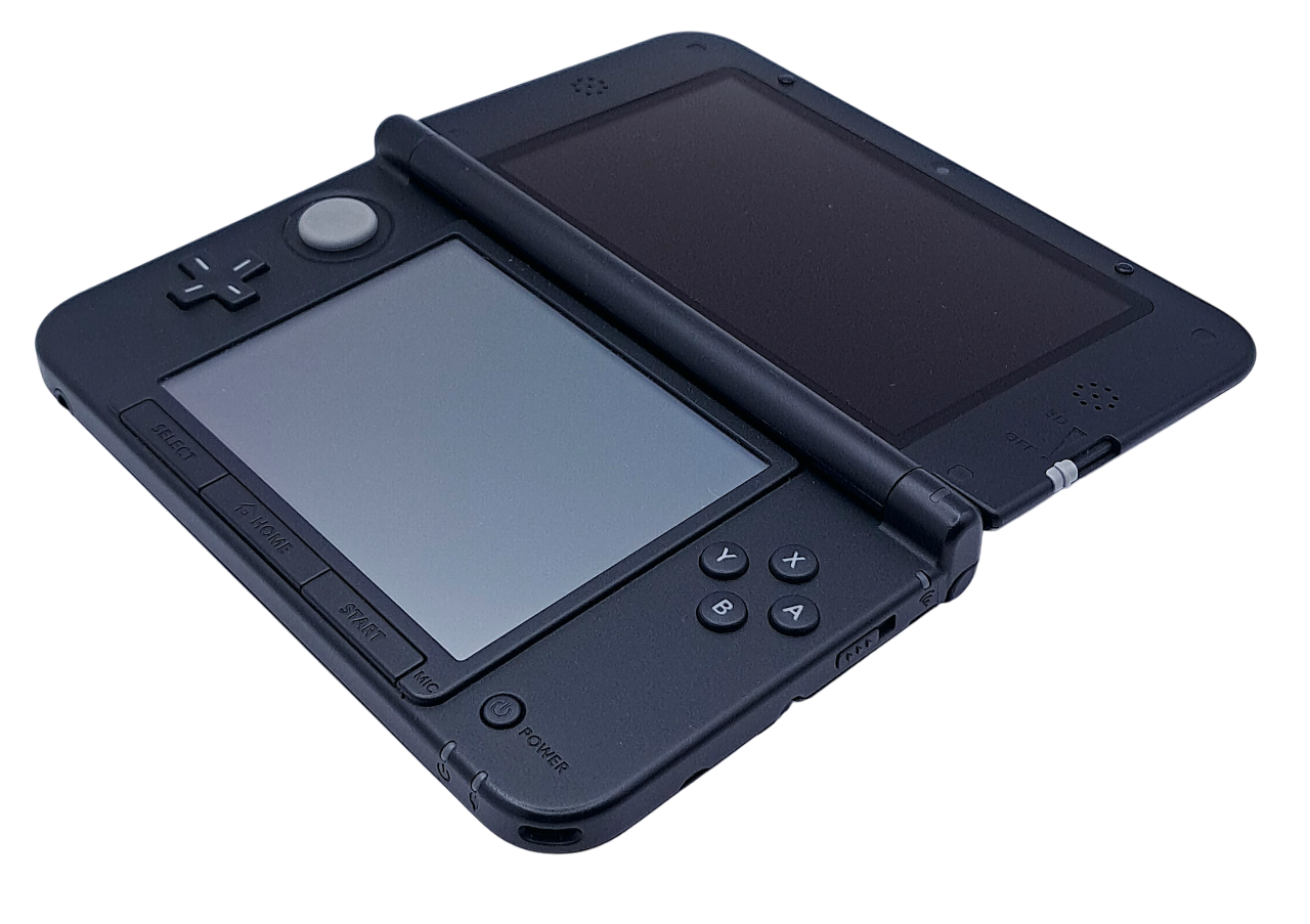 Grå Nintendo 3DS XL - inkl. strømadapter - Håndholdt konsoll