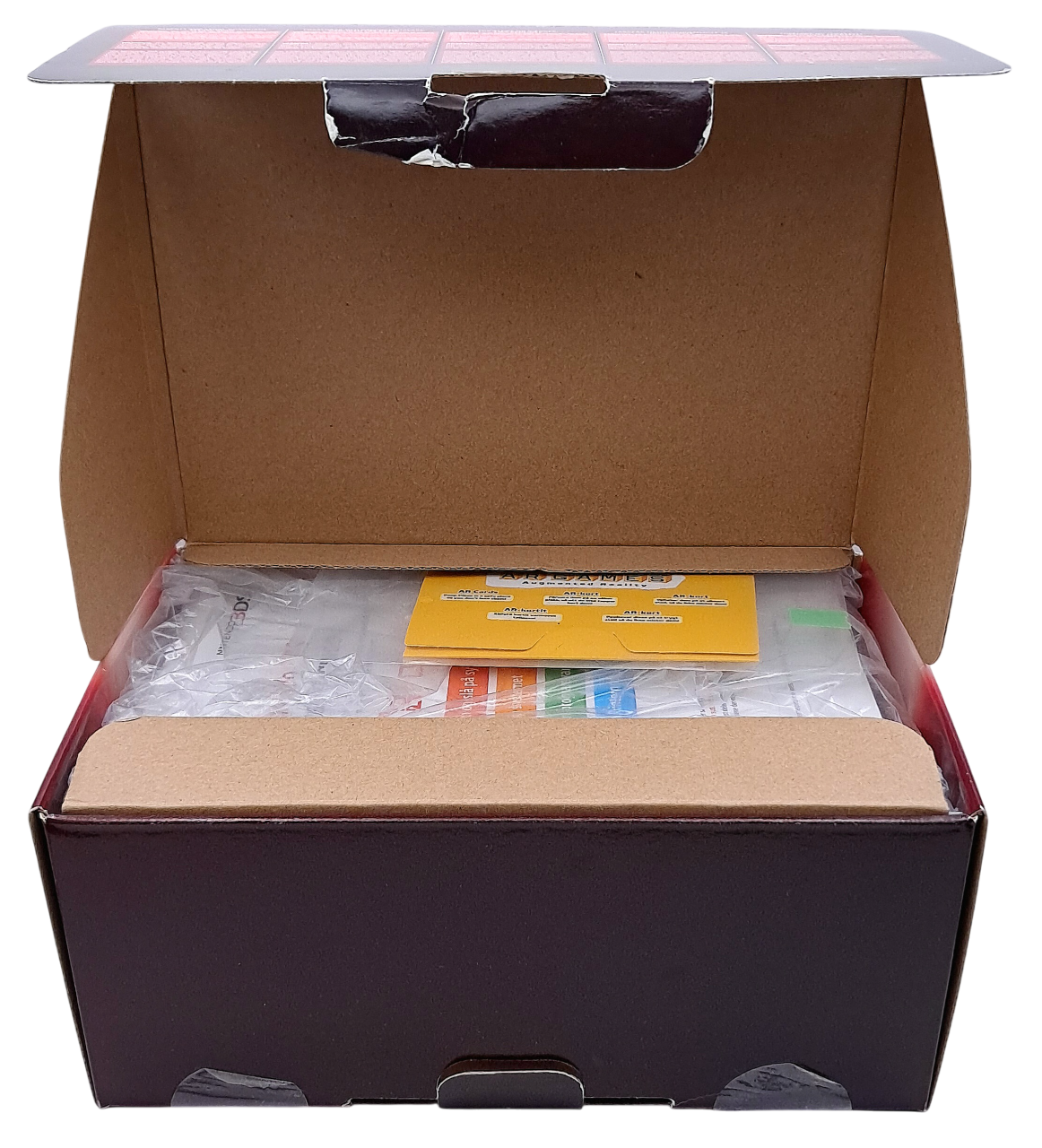 Rød Nintendo 3DS (komplett i eske - CIB) - Nintendo Håndholdt konsoll