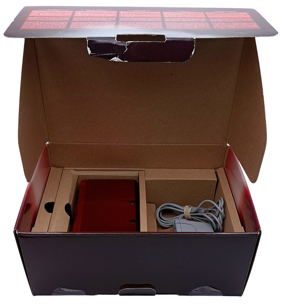 Rød Nintendo 3DS (komplett i eske - CIB) - Nintendo Håndholdt konsoll