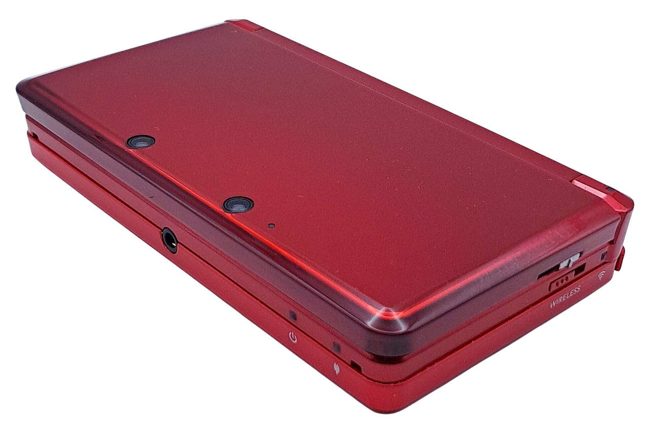 Rød Nintendo 3DS (komplett i eske - CIB) - Nintendo Håndholdt konsoll