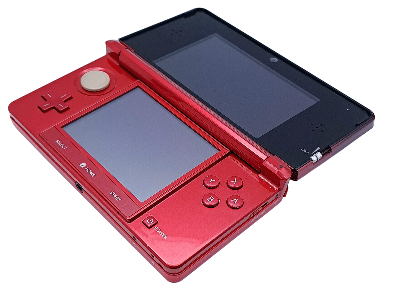 Rød Nintendo 3DS (komplett i eske - CIB) - Nintendo Håndholdt konsoll