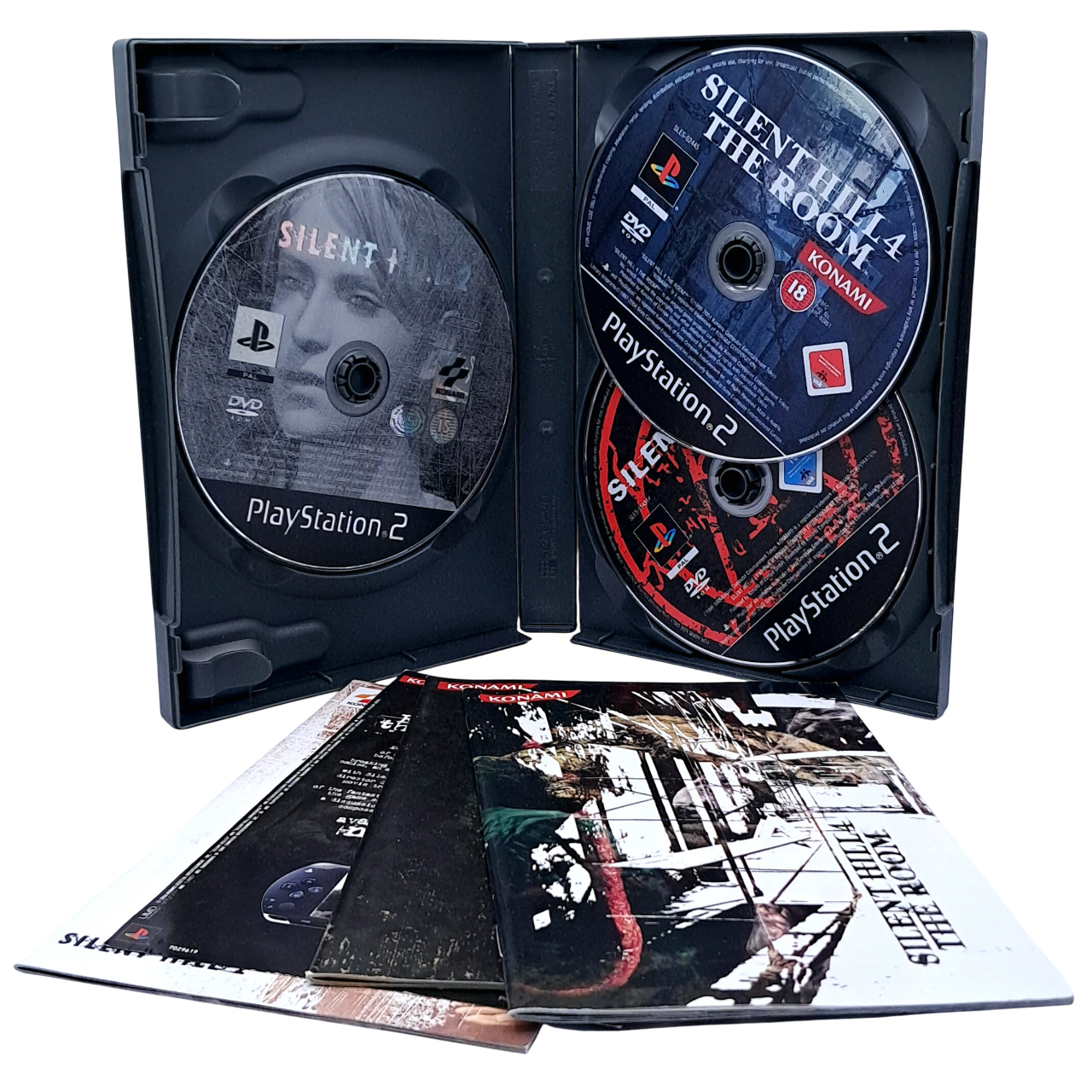 The silent hill collection - Playstation 2 spill (PS2)