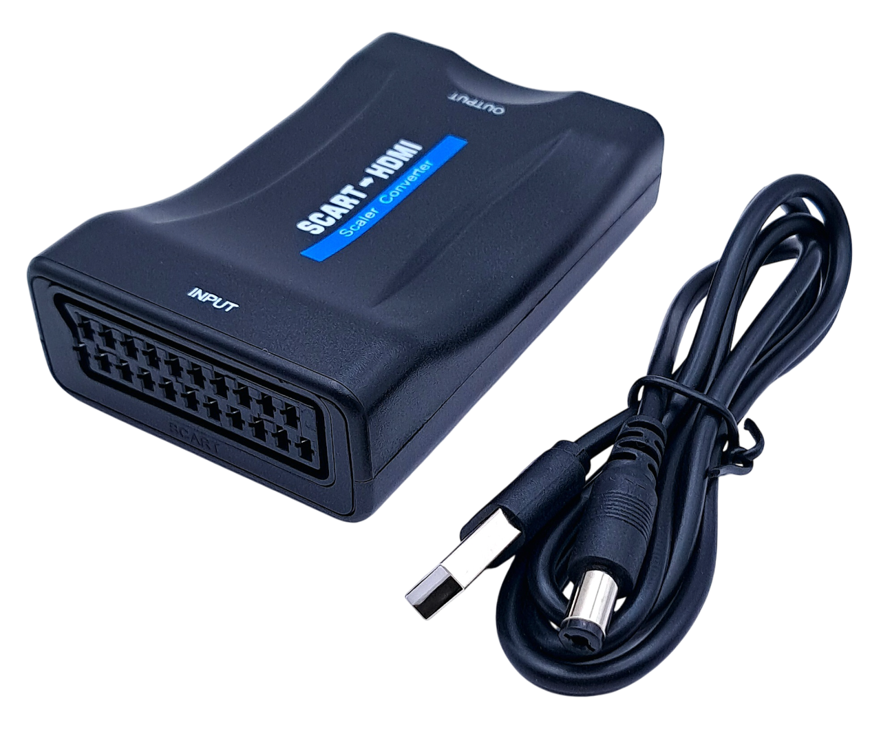 SCART til HDMI konverter – Koble retro-konsoller til moderne TV - Tilbehør