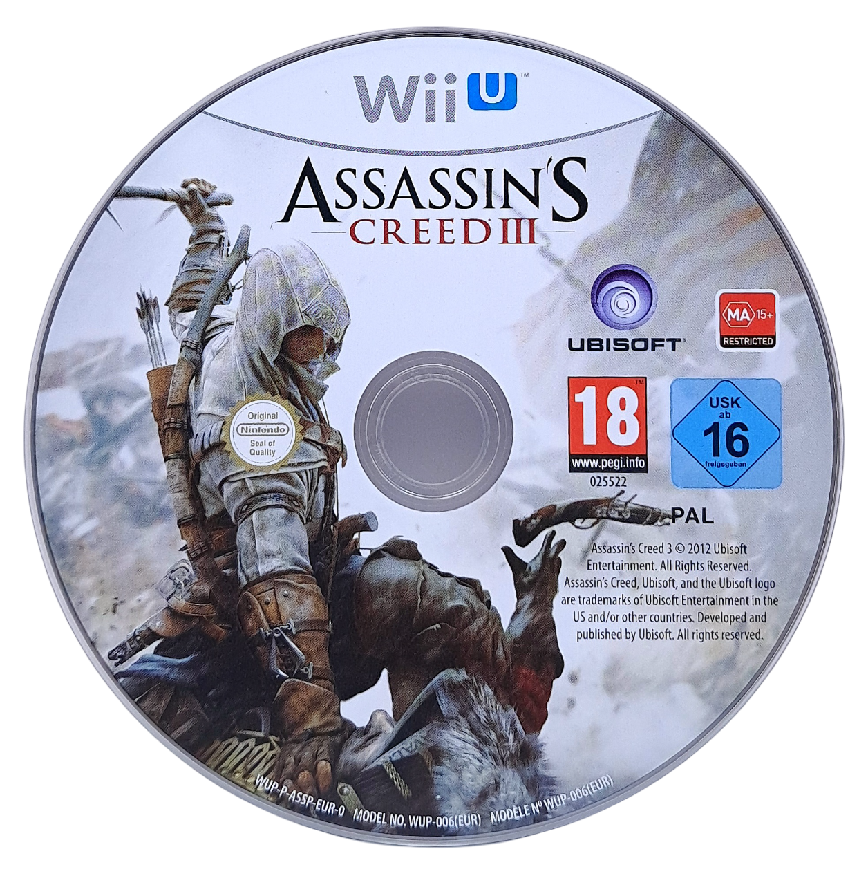 Assassin's creed III / 3 - Nintendo Wii U spill